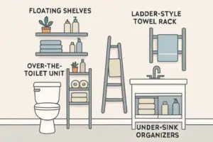 Top Bathroom Storage Solutions for Maximizing Space and Style Top Bathroom Storage Solutions for Maximizing Space and Style