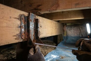 Why Crawl Space Repair Contractors Check Fastener Corrosion