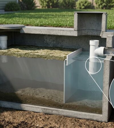 Catching Effluent Baffle Cracks Early Through Routine Septic Tank Service